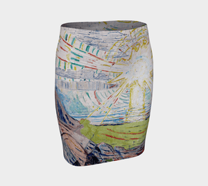 Edvard Dragon Atomic Pencil Skirt