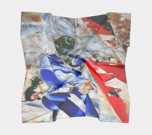 Chagall Dragon Half Past Three Scarf